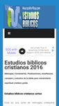 Mobile Screenshot of estudios-biblicos.avanzapormas.com