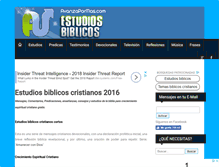 Tablet Screenshot of estudios-biblicos.avanzapormas.com